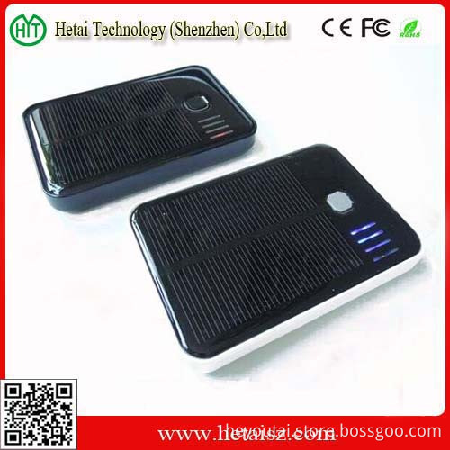 5000mAh Dual USB Solar Power Bank for iPhone/iPad/iPod (YTK-038)